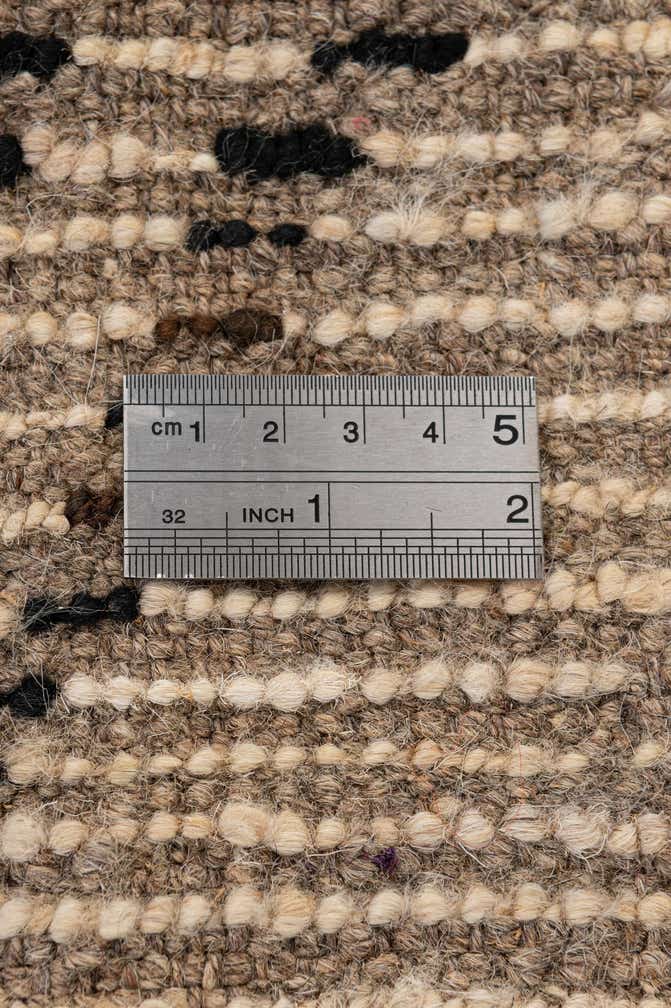 6' 1 x 8' 9 Hand Knotted Moroccan Wool Rug