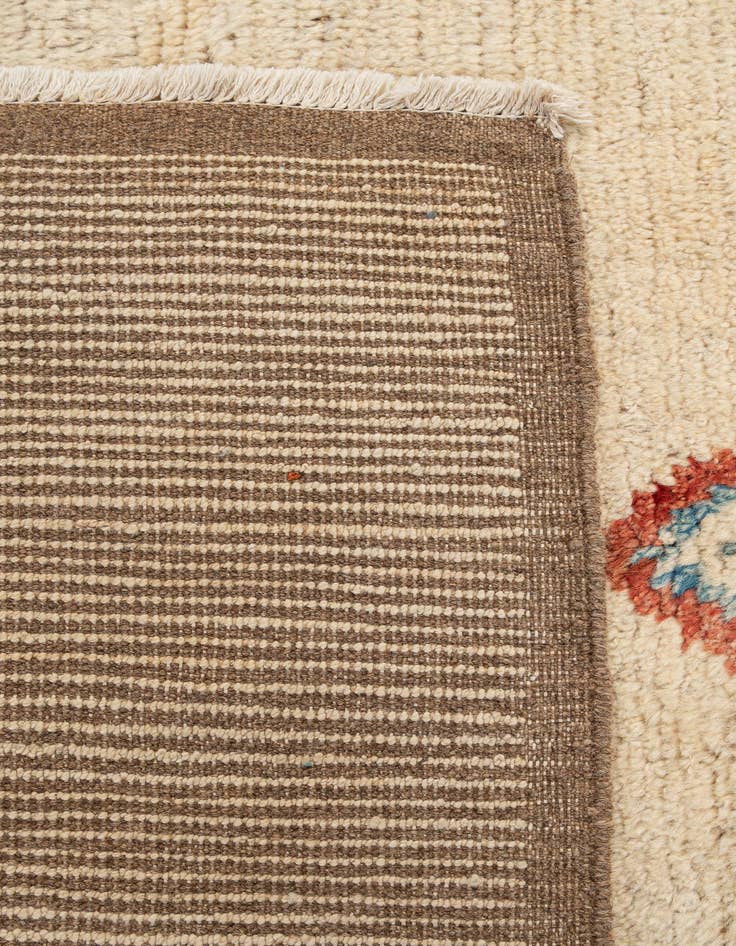 Detail image of 6' 4 x 9' 7  Hand Knotted Moroccan Wool Rug