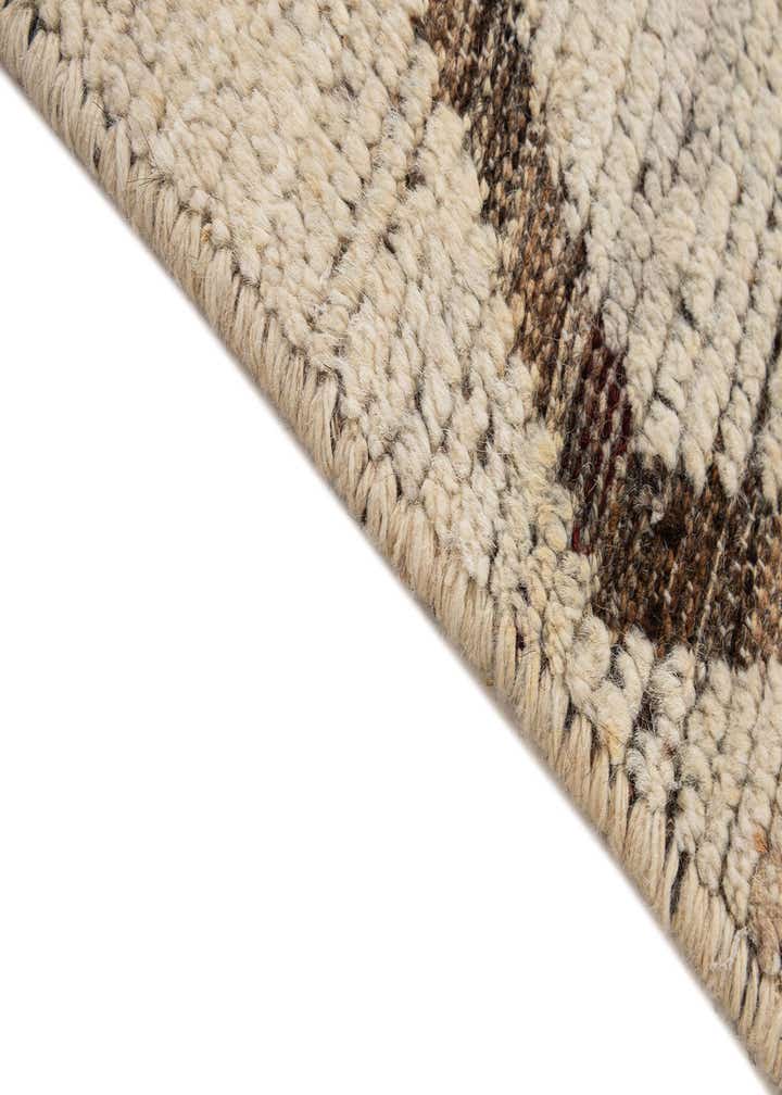 6' 9 x 9' 9 Hand Knotted Moroccan Wool Rug