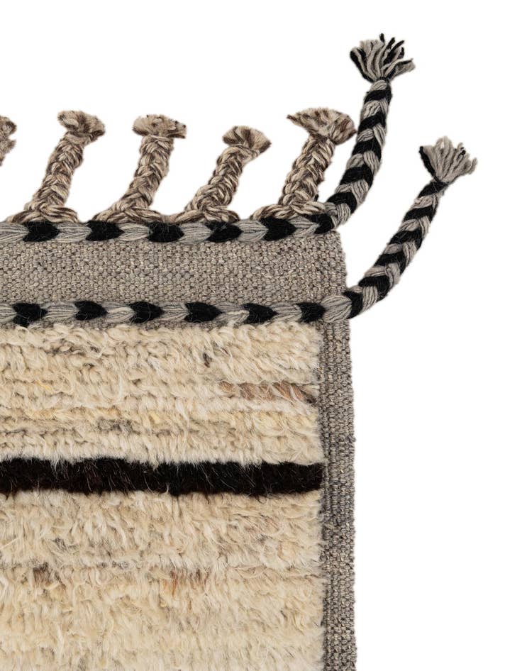 Detail image of 8' 5 x 10' 7  Hand Knotted Moroccan Wool Rug