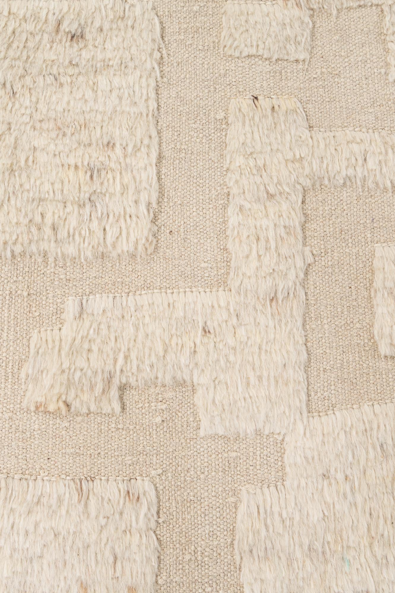 8' 2 x 11' 5 Hand Knotted Moroccan Wool Rug