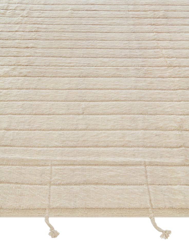 Detail image of 8' 4 x 11' 6 Hand Knotted Moroccan Wool Rug