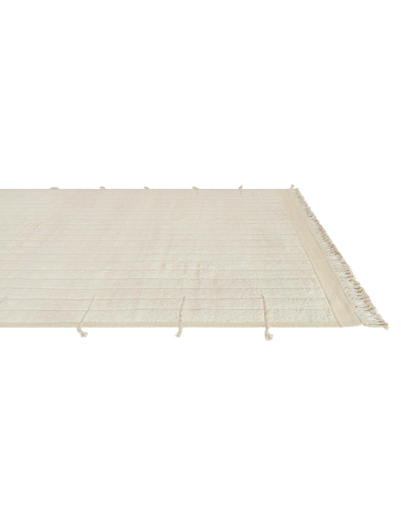 8' 4 x 11' 6 Hand Knotted Moroccan Wool Rug