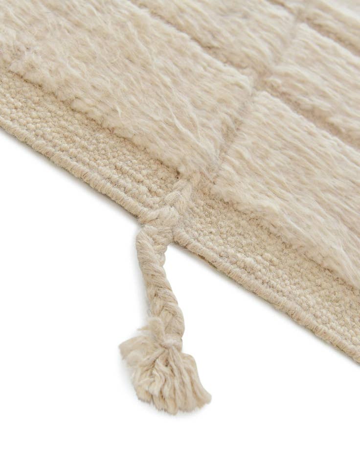 Detail image of 8' 4 x 11' 6 Hand Knotted Moroccan Wool Rug