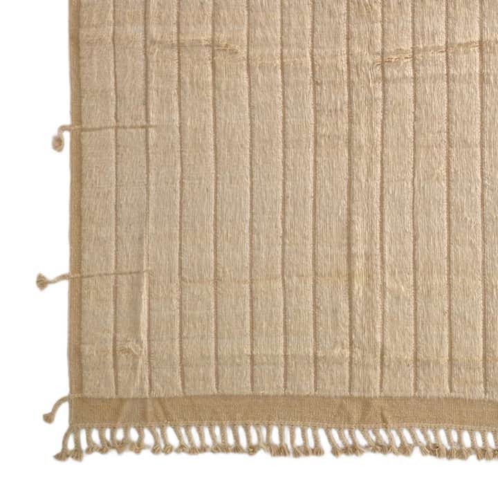 8' 4 x 11' 6 Hand Knotted Moroccan Wool Rug