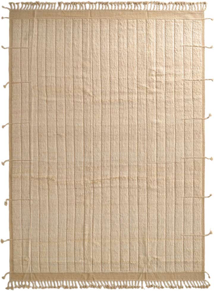 8' 4 x 11' 6 Hand Knotted Moroccan Wool Rug