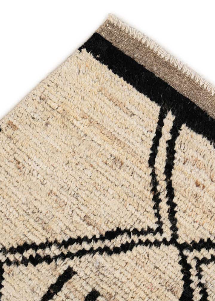 8' 7 x 10' 5 Hand Knotted Moroccan Wool Rug