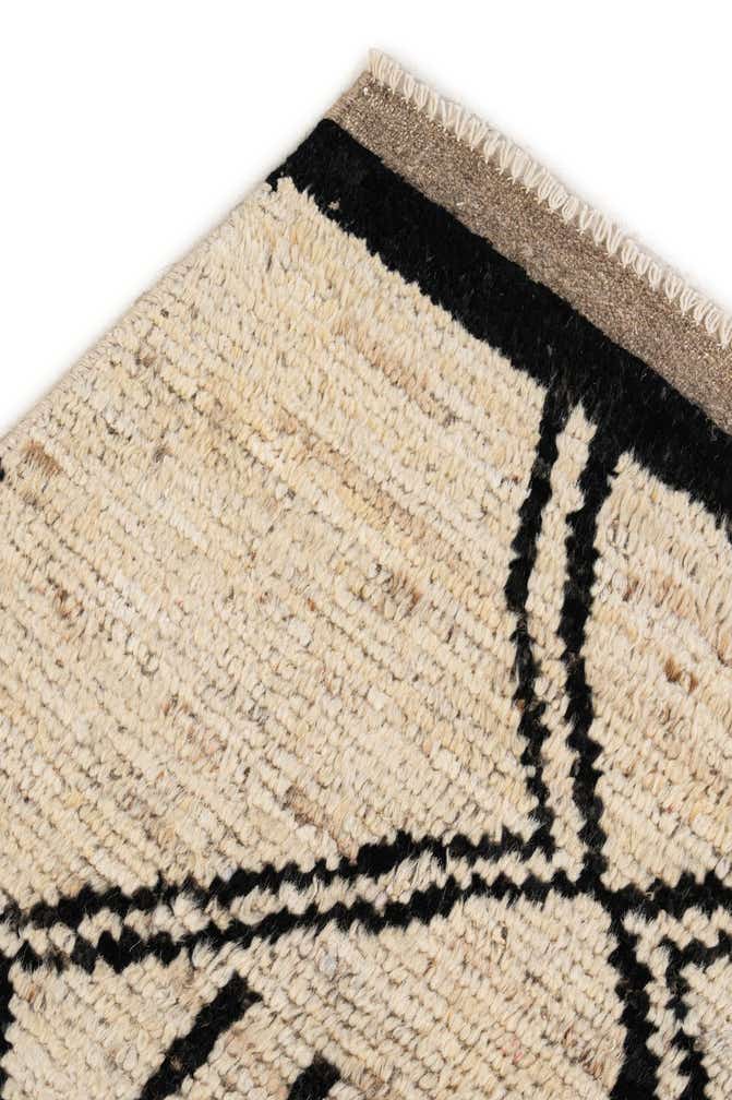 8' 7 x 10' 5 Hand Knotted Moroccan Wool Rug