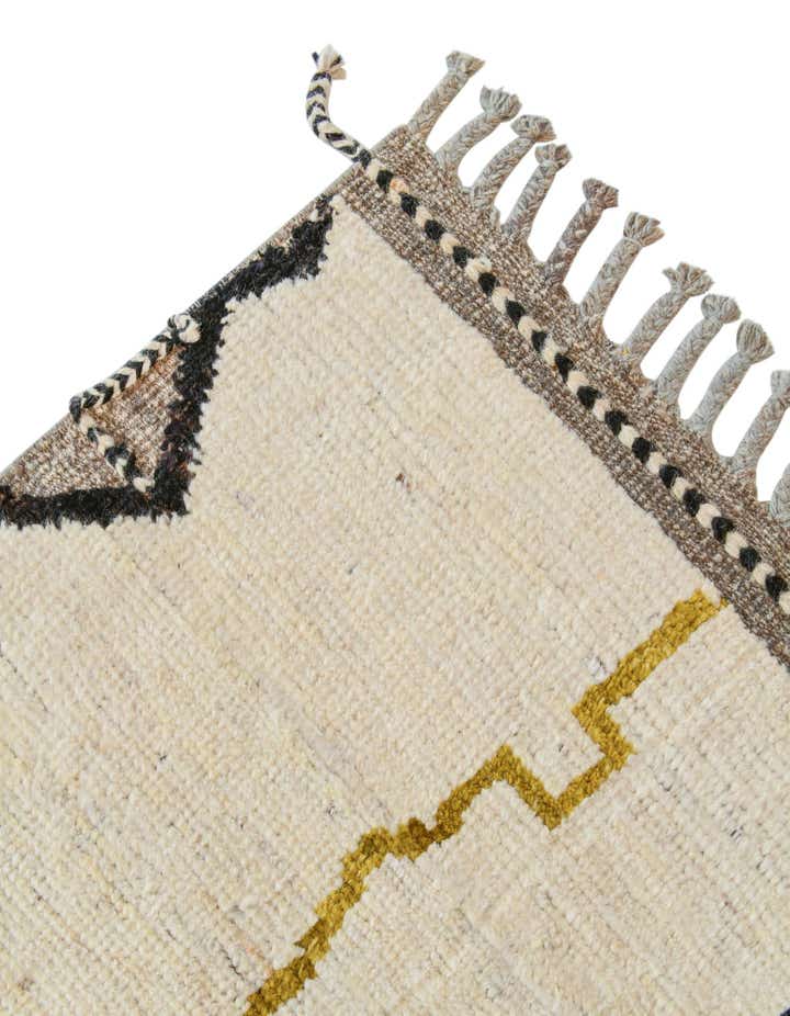 8' 7 x 11' 11 Hand Knotted Moroccan Wool Rug