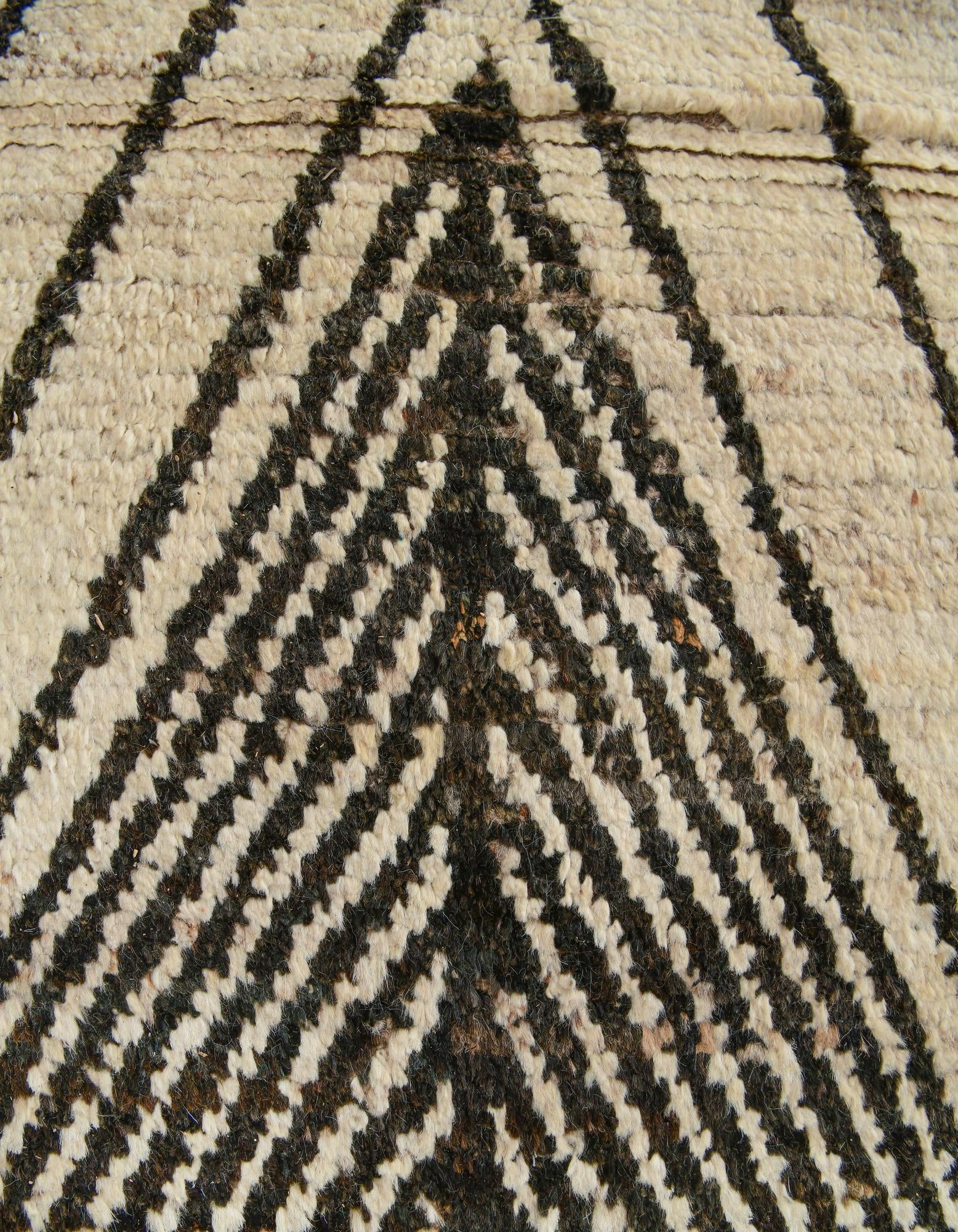 12' 4 x 17' 6 Hand Knotted Moroccan Wool Rug