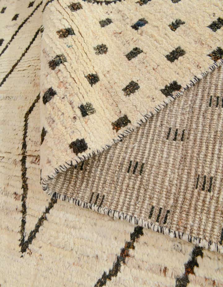12' 4 x 17' 6 Hand Knotted Moroccan Wool Rug