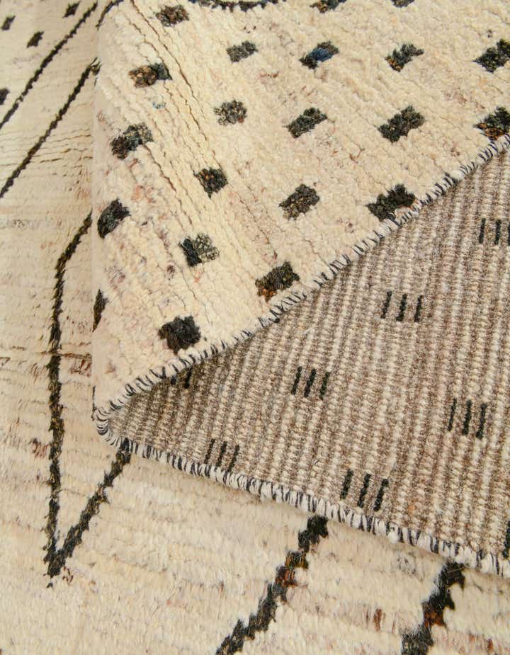 12' 4 x 17' 6 Hand Knotted Moroccan Wool Rug