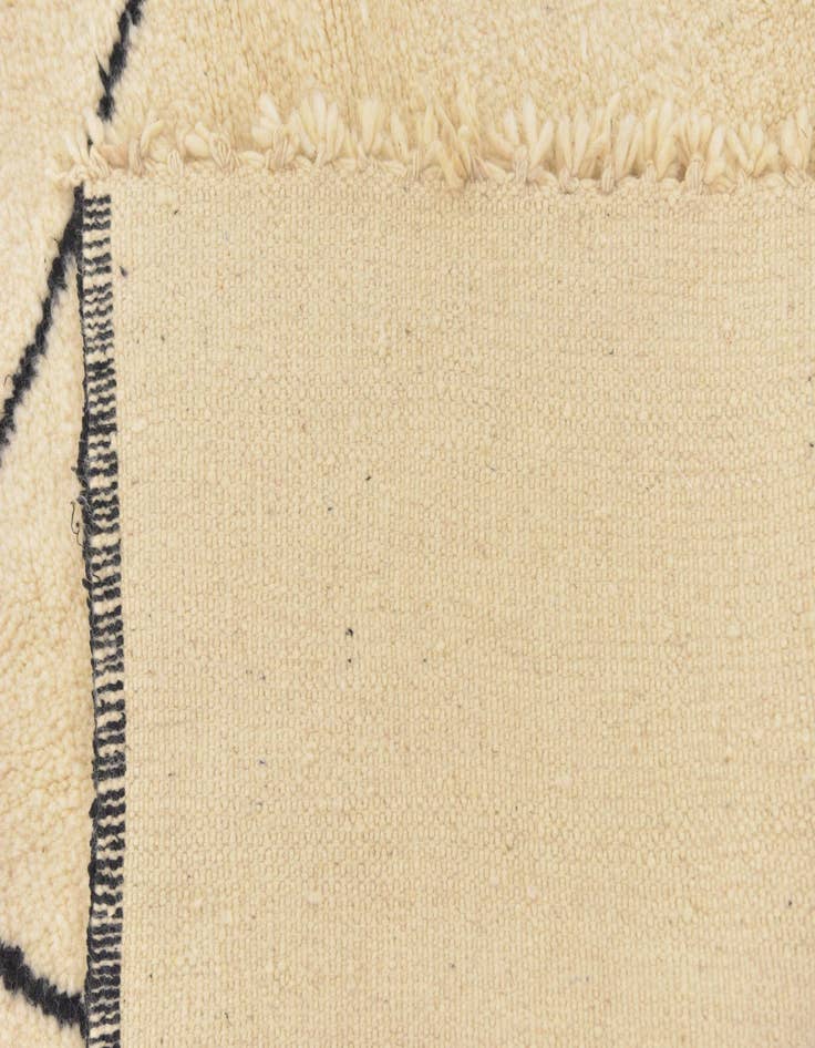 Detail image of 6' x 9' 8  Hand Knotted Moroccan Wool Rug