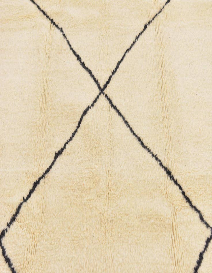 Detail image of 6' x 9' 8  Hand Knotted Moroccan Wool Rug