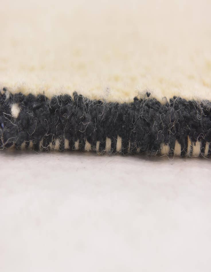 Detail image of 6' x 9' 8  Hand Knotted Moroccan Wool Rug