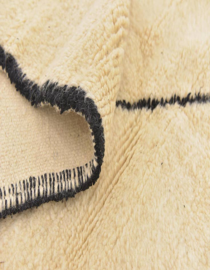 Detail image of 6' x 9' 8  Hand Knotted Moroccan Wool Rug