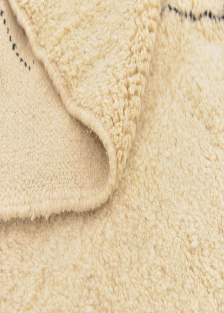 6' 7 x 9' 7 Hand Knotted Moroccan Wool Rug