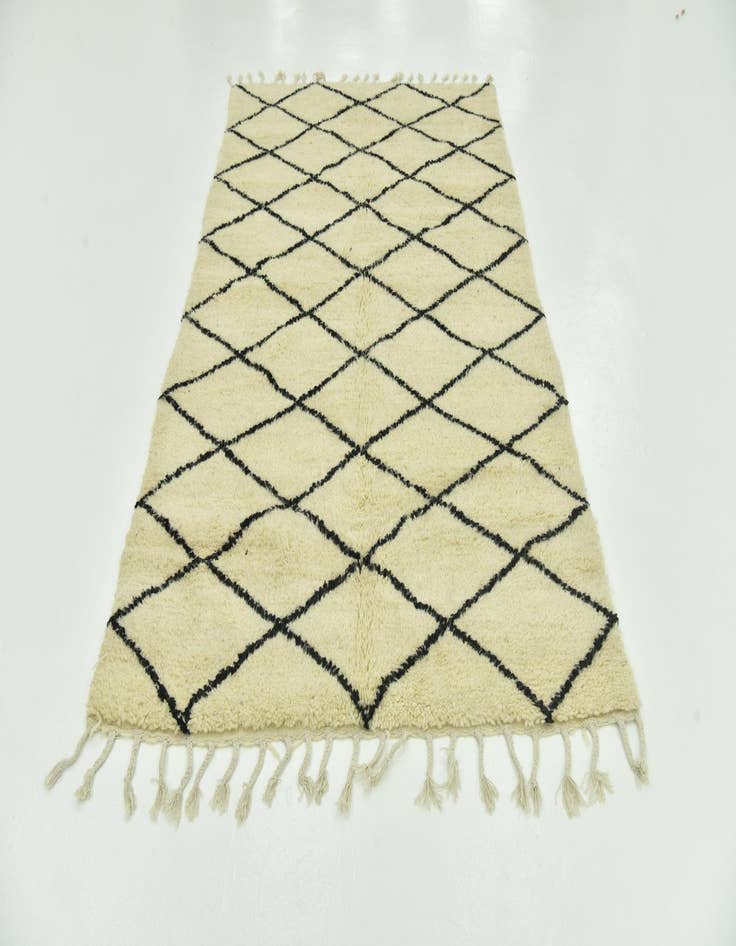 Detail image of 5' x 8' 2  Hand Knotted Moroccan Wool Rug