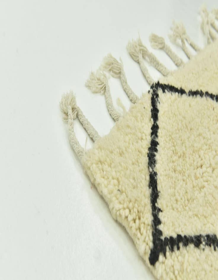 Detail image of 5' x 8' 2  Hand Knotted Moroccan Wool Rug