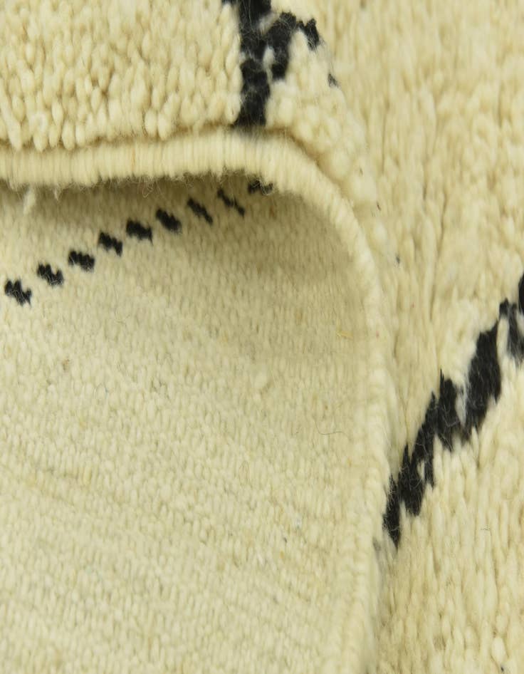 Detail image of 5' x 8' 2  Hand Knotted Moroccan Wool Rug