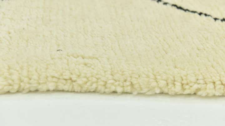 4' 10 x 8' 3 Hand Knotted Moroccan Wool Rug