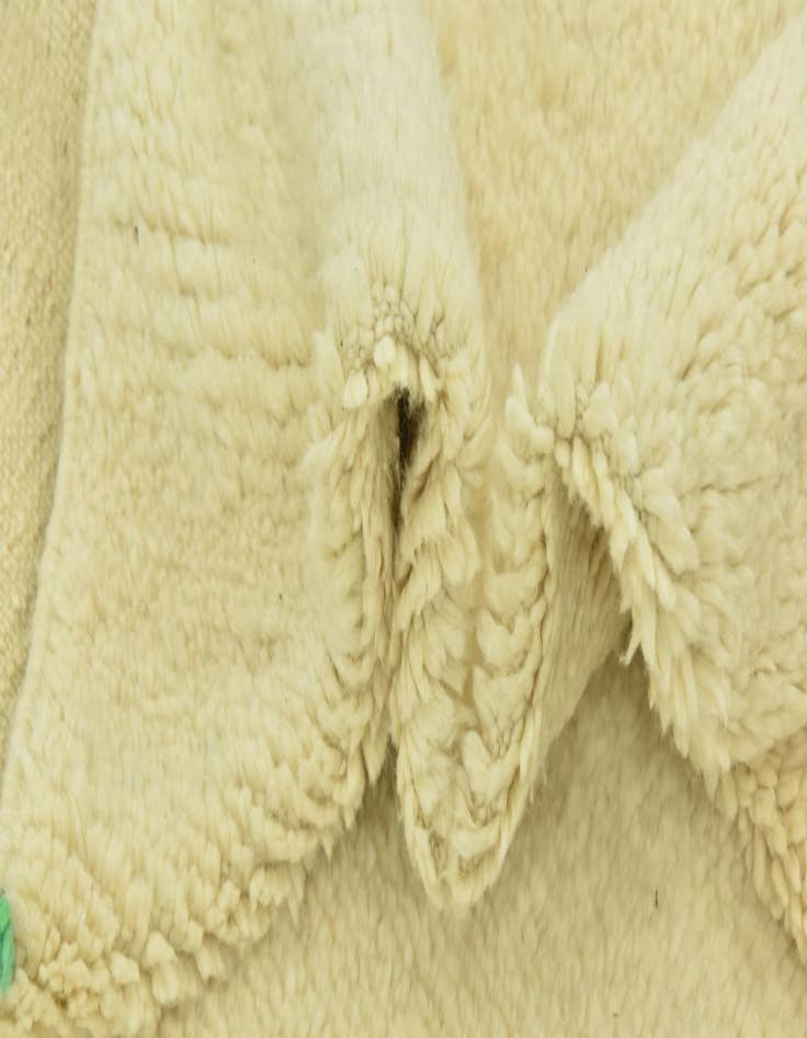 Detail image of 4' 8 x 8' 5  Hand Knotted Moroccan Wool Rug