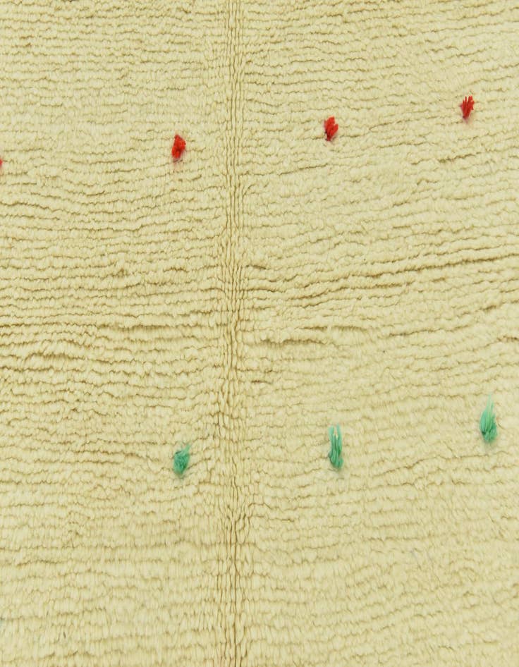 Detail image of 4' 8 x 8' 5  Hand Knotted Moroccan Wool Rug