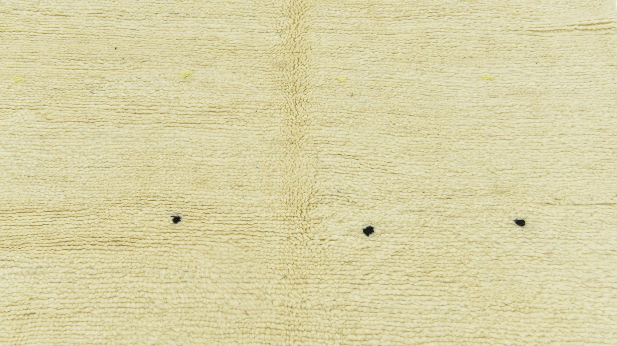 4' 7 x 7' 8 Hand Knotted Moroccan Wool Rug