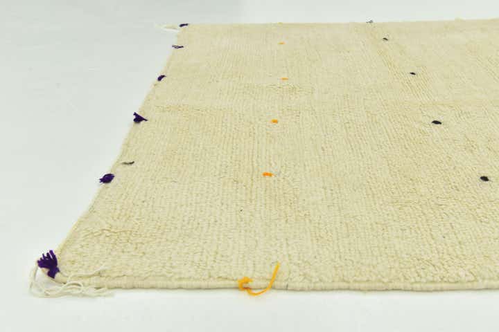 4' 7 x 7' 8 Hand Knotted Moroccan Wool Rug