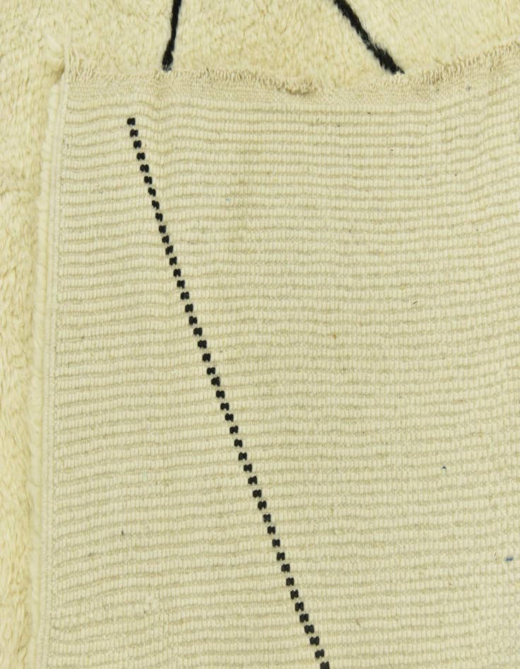 Detail image of 6' 6 x 9' 7  Hand Knotted Moroccan Wool Rug