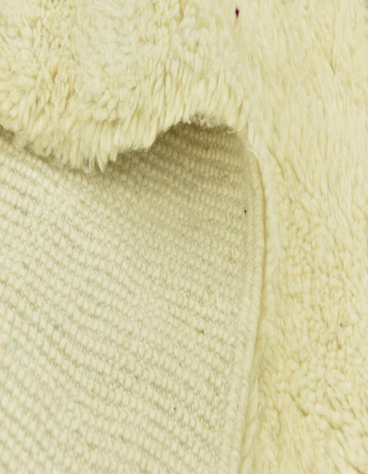 Detail image of 6' 6 x 9' 7  Hand Knotted Moroccan Wool Rug