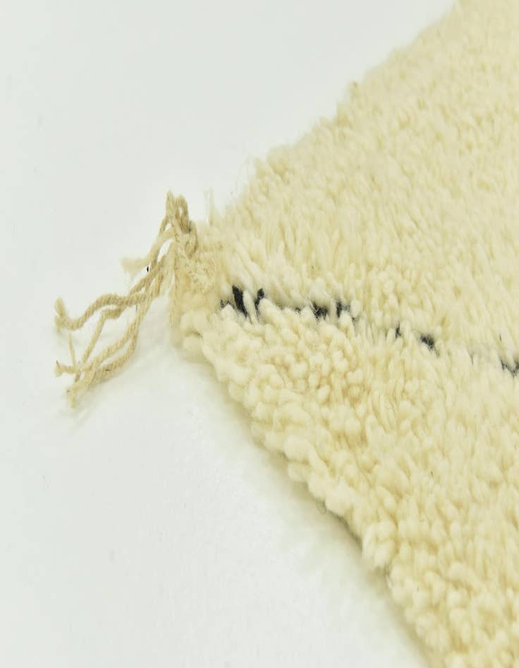 Detail image of 6' 8 x 10' 3  Hand Knotted Moroccan Wool Rug