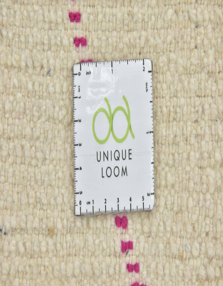 Detail image of 4' 9 x 8'  Hand Knotted Moroccan Wool Rug