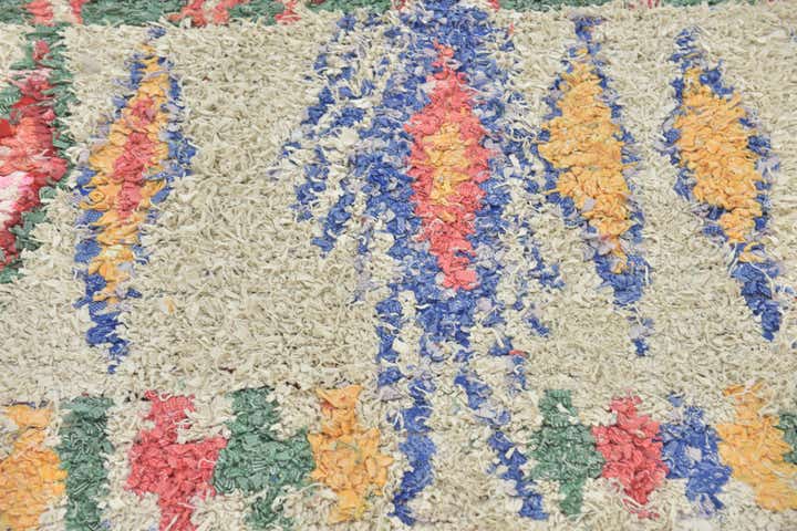 5' x 8' Hand Knotted Moroccan Wool Rug