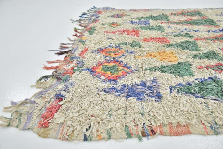 5' x 8' Hand Knotted Moroccan Wool Rug