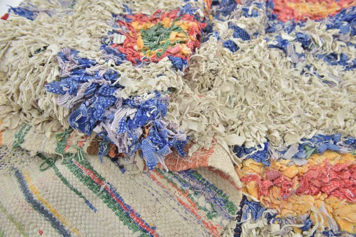 5' x 8' Hand Knotted Moroccan Wool Rug