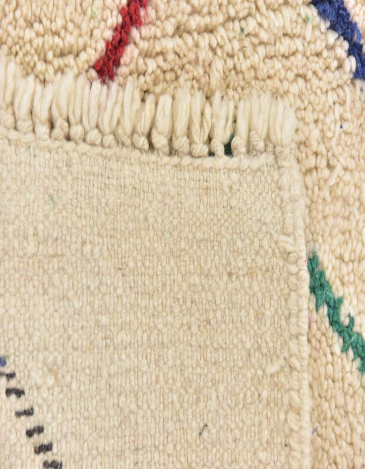 Detail image of 5' x 8' 5  Hand Knotted Moroccan Wool Rug