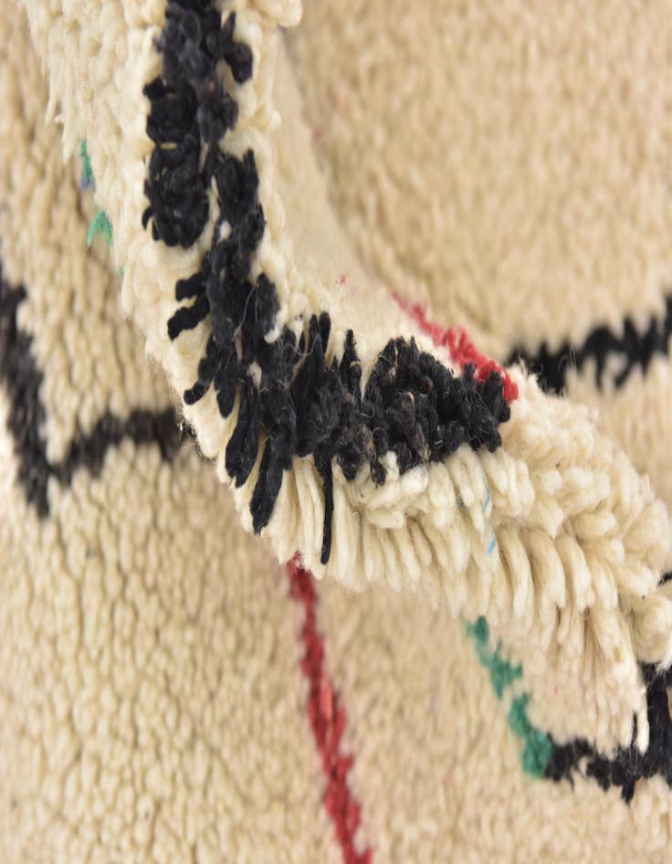 Detail image of 5' x 8' 5  Hand Knotted Moroccan Wool Rug