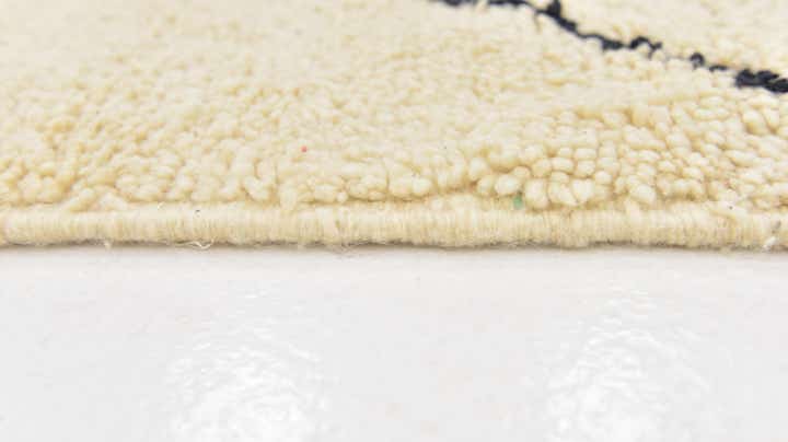 4' 10 x 8' 3 Hand Knotted Moroccan Wool Rug