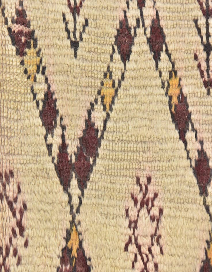 Detail image of 5' 7 x 7' 2  Hand Knotted Moroccan Wool Rug