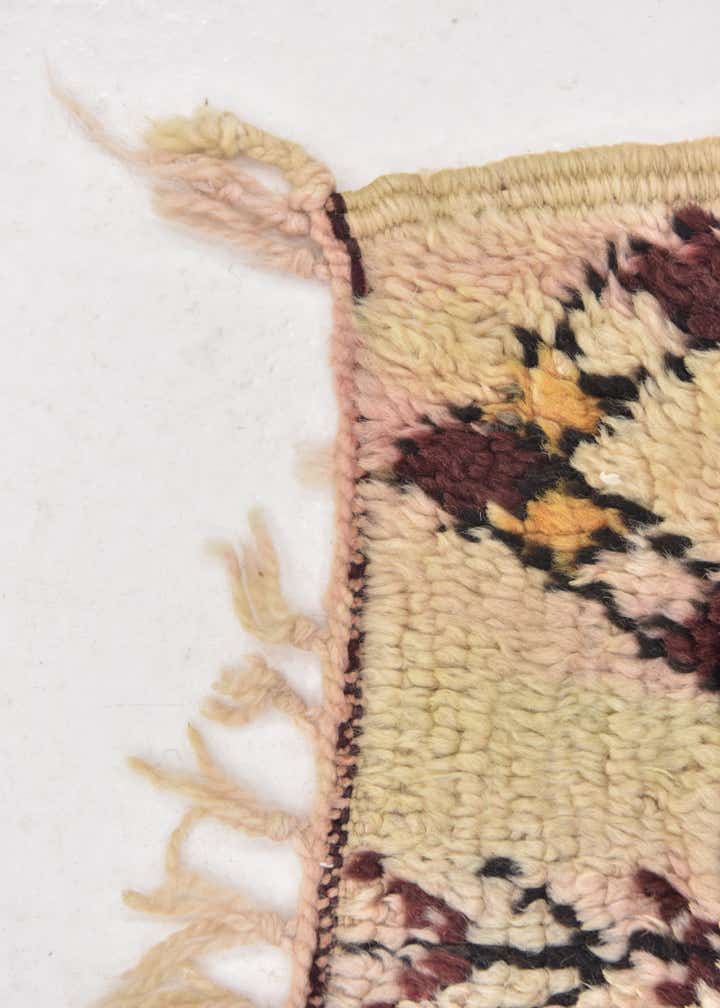 5' 7 x 7' 2 Hand Knotted Moroccan Wool Rug