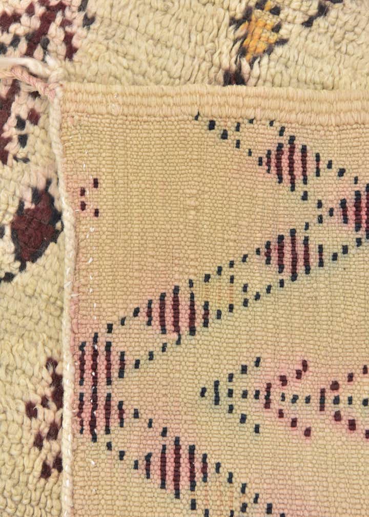 5' 7 x 7' 2 Hand Knotted Moroccan Wool Rug