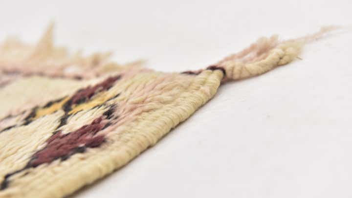 5' 7 x 7' 2 Hand Knotted Moroccan Wool Rug