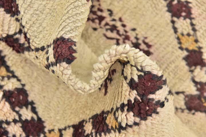 5' 7 x 7' 2 Hand Knotted Moroccan Wool Rug