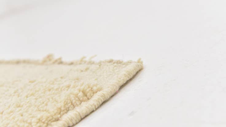 Detail image of 5' 6 x 8' Hand Knotted Moroccan Wool Rug