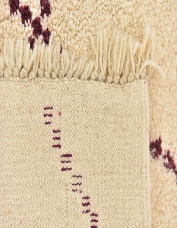 Detail image of 5' 2 x 7' 4  Hand Knotted Moroccan Wool Rug