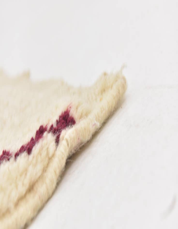 Detail image of 5' 2 x 7' 4  Hand Knotted Moroccan Wool Rug