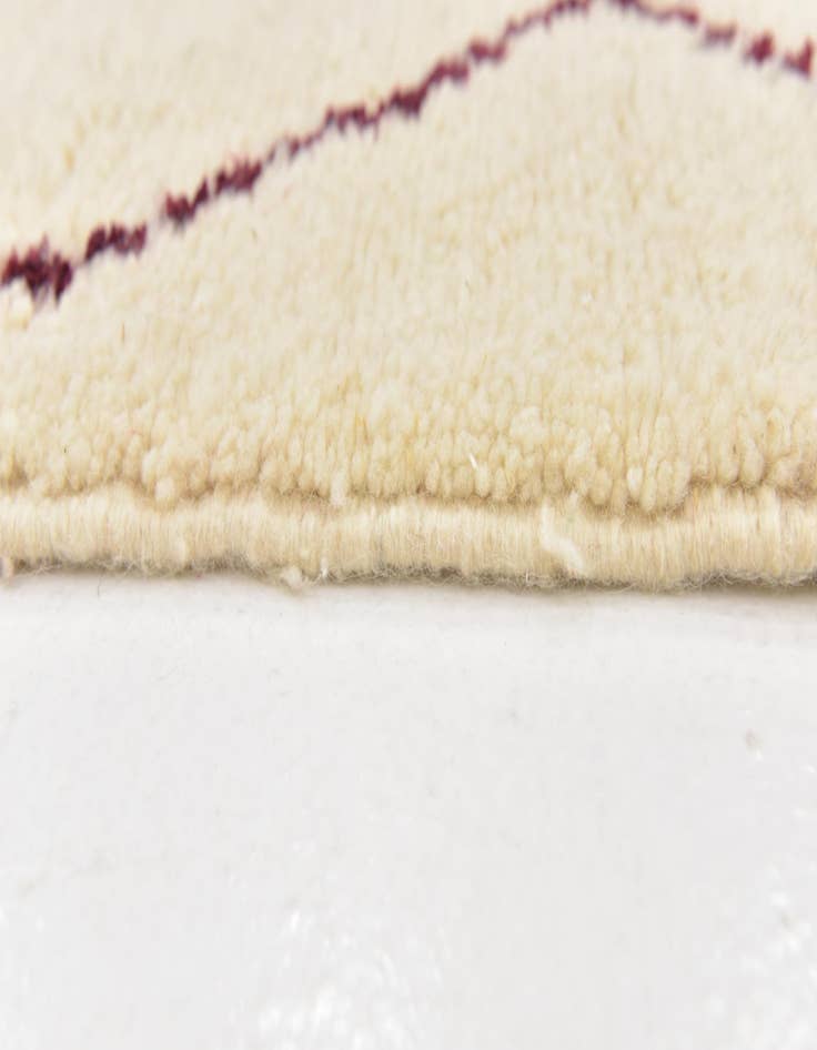 Detail image of 5' 2 x 7' 4  Hand Knotted Moroccan Wool Rug