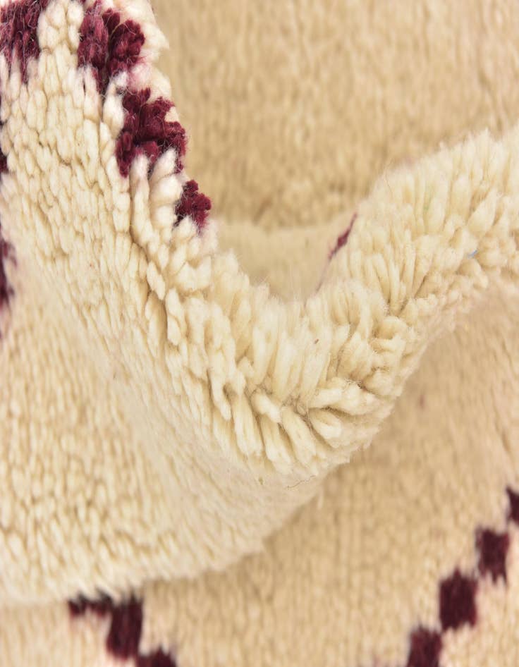 Detail image of 5' 2 x 7' 4  Hand Knotted Moroccan Wool Rug