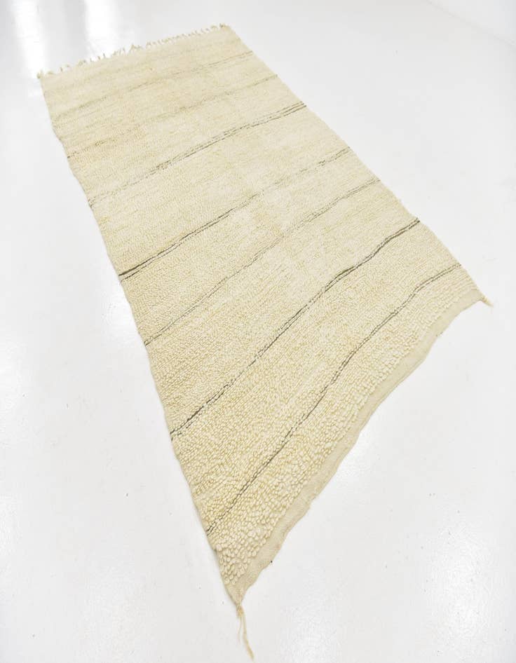 Detail image of 6' 2 x 10' 5 Hand Knotted Moroccan Wool Rug